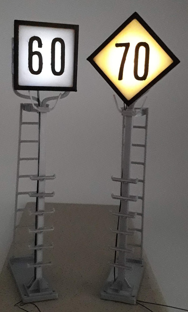 TIV lumineux (1/32, Carré, 10, Blanc froid)