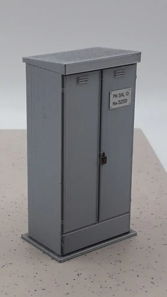 Armoire électrique (1/43, Petite armoire à 1 côté)