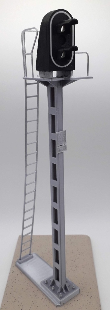 Cible A - 2 feux - Mat leger (1/32, Blanc / Rose, Haut droit, A droite)