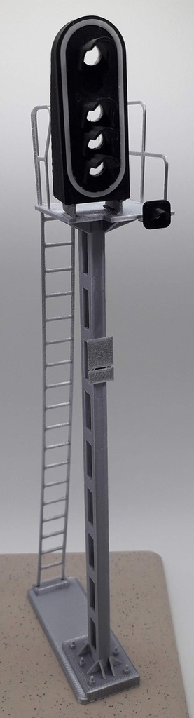 Cible C - 4 feux - Mat leger (1/32, C / S / A / VL, Haut droit, A droite)