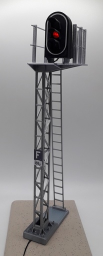 Cible A sur mât treillis